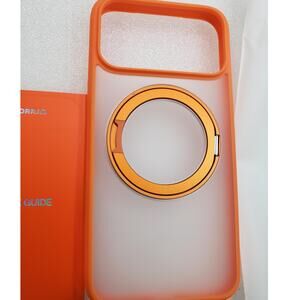 TORRAS 360 Magnetic Stand for iPhone 17 Pro Max Case, [Fit for MagSafe] Orange